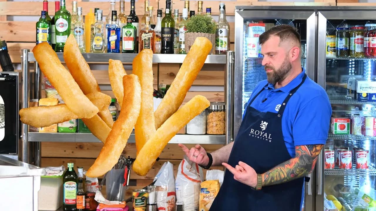 Jak się robi frytki, aby były chrupiące i smaczne w domu